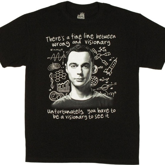Ripple Junction Other - Big Bang Theory- Sheldon Shirt- Men’s Size Large
